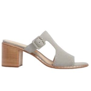 NWT Rag & Bone Matteo Suede Open Toe Studded Mules Size 41